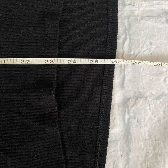 Time & Tru women S scoopneck batwing loose fit longsleeve sweater black - Picture 12 of 12